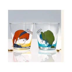 Cuisine Et Table|Maison Ghibli Set 2 Verres Sheeta & Pazu - Le Château dans le ciel
