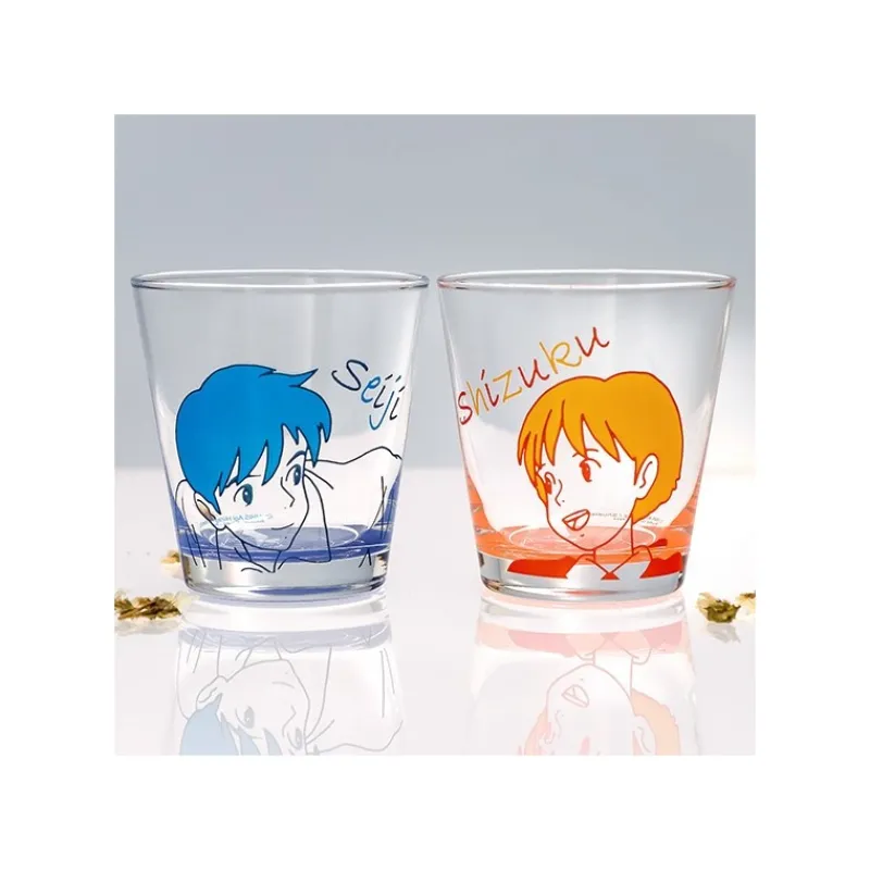 Cuisine Et Table|Maison Ghibli Set 2 Verres Shizuku & Seiji - Si tu tends l'oreille