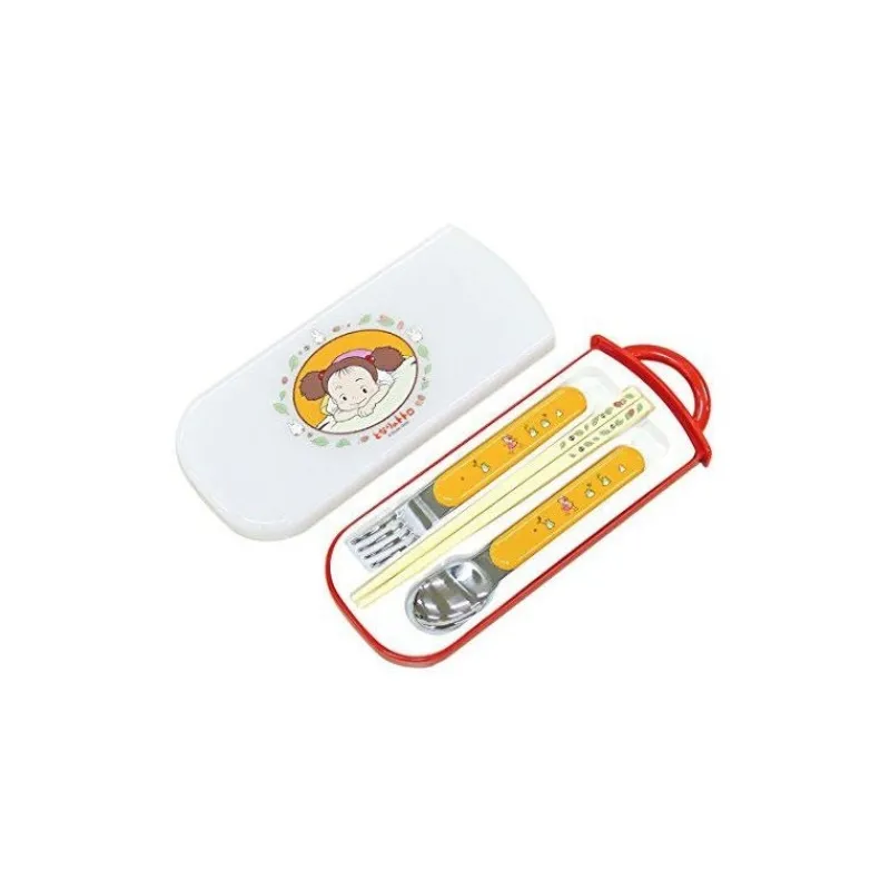 Cuisine Et Table|Maison Ghibli Set Baguettes Cuillère Fourchette Mei - Mon Voisin Totoro