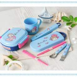 Cuisine Et Table|Maison Ghibli Set Baguettes Cuillère Fourchette Ponyo dans la mer - Ponyo sur la fa