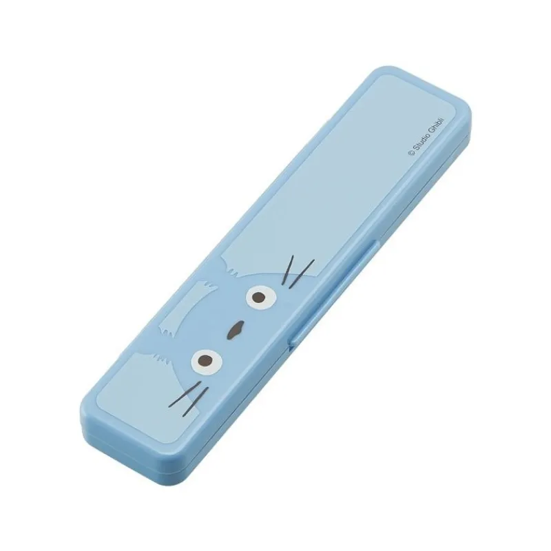 Cuisine Et Table|Maison Ghibli Set Baguettes Et Cuillère Totoro Bleu - Mon Voisin Totoro