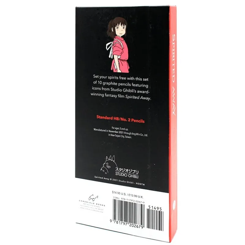 Écriture|Maison Ghibli Set de crayons à papier - Le Voyage de Chihiro