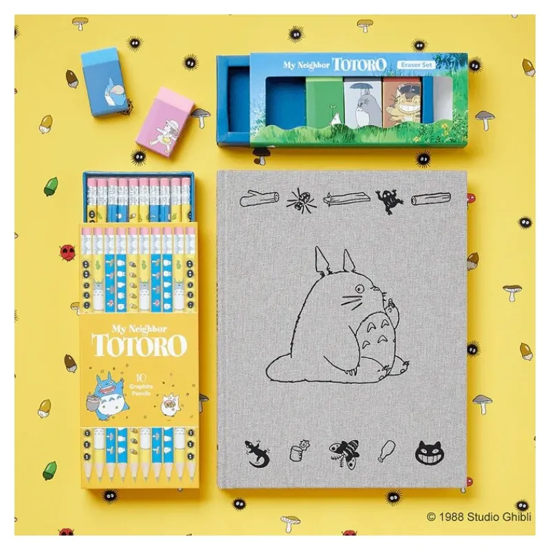 Écriture|Maison Ghibli Set de crayons à papier - Mon Voisin Totoro
