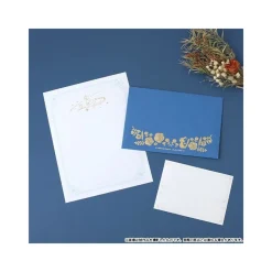 Cartes Postales Et Papier À Lettres|Maison Ghibli Set papier à lettre Fleurs - Kiki la petite sorcière