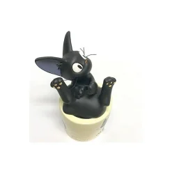 Décoration|Maison Ghibli Soliflore Jiji dans sa tasse - Kiki la petite sorcière