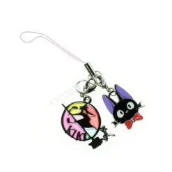 Straps|Maison Ghibli Strap Vitrail Jiji Argent - Kiki la petite sorcière