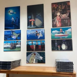 Décoration Murale|Maison Ghibli Tableau Ghibli 05 - Le Château ambulant
