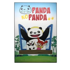 Décoration Murale|Maison Ghibli Tableau Panda Kopanda 01 - 35x50cm