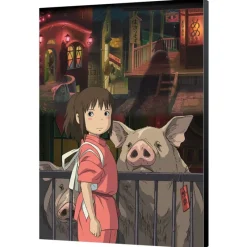 Décoration Murale|Maison Ghibli Tableau 35x50 Ghibli - Le Voyage de Chihiro