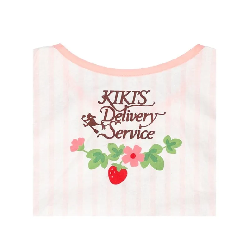 Cuisine Et Table|Maison Ghibli Tablier Jiji Fraises 84 x 61,5 cm - Kiki la petite sorcière