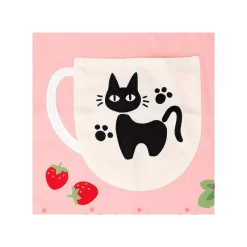 Cuisine Et Table|Maison Ghibli Tablier Jiji Fraises 84 x 61,5 cm - Kiki la petite sorcière