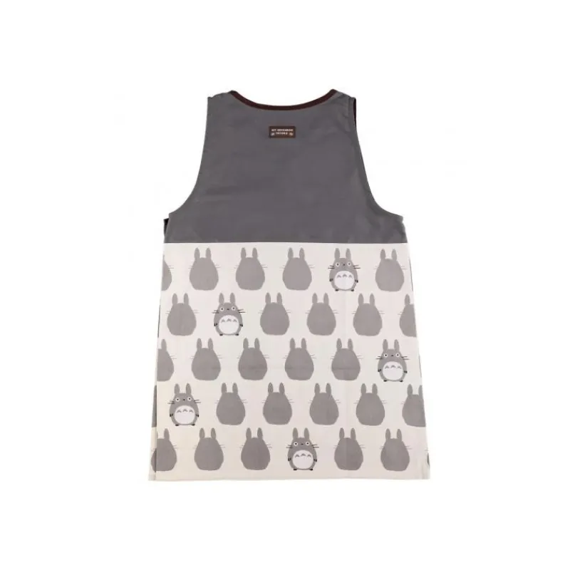 Cuisine Et Table|Maison Ghibli Tablier Silhouette Totoro Gris 84 x 61,5cm - Mon Voisin Totoro