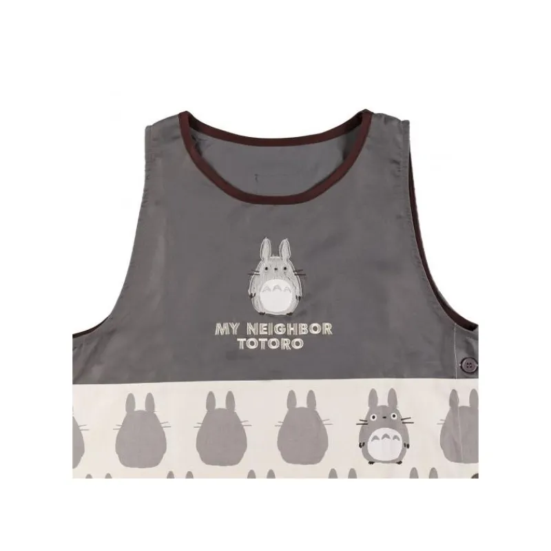 Cuisine Et Table|Maison Ghibli Tablier Silhouette Totoro Gris 84 x 61,5cm - Mon Voisin Totoro