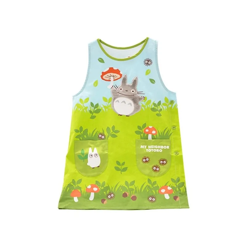 Cuisine Et Table|Maison Ghibli Tablier Totoro Champignons 84 x 61,5 cm - Mon Voisin Totoro