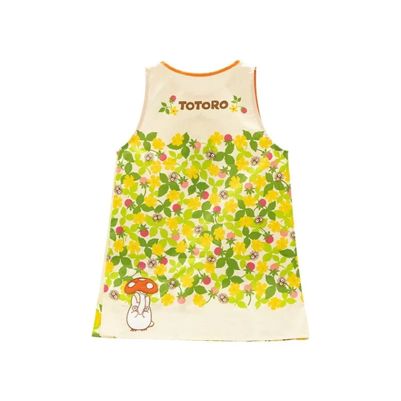 Cuisine Et Table|Maison Ghibli Tablier Totoro Champs de Fleurs 84 x 61,5 cm - Mon Voisin Totoro