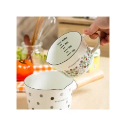 Cuisine Et Table|Maison Ghibli Tasse à mesurer émail Noiraudes 450ml - Mon Voisin Totoro