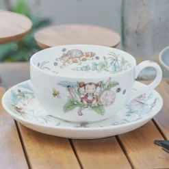 Cuisine Et Table|Maison Ghibli Tasse et Sous Tasse Totoro Liseron - Mon Voisin Totoro