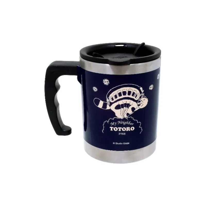 Cuisine Et Table|Maison Ghibli Thermo Mug Totoro Vole Dans Le Ciel - Mon Voisin Totoro