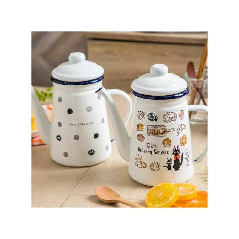 Cuisine Et Table|Maison Ghibli Théière émail Viennoiseries 1,1l - Kiki la petite sorcière