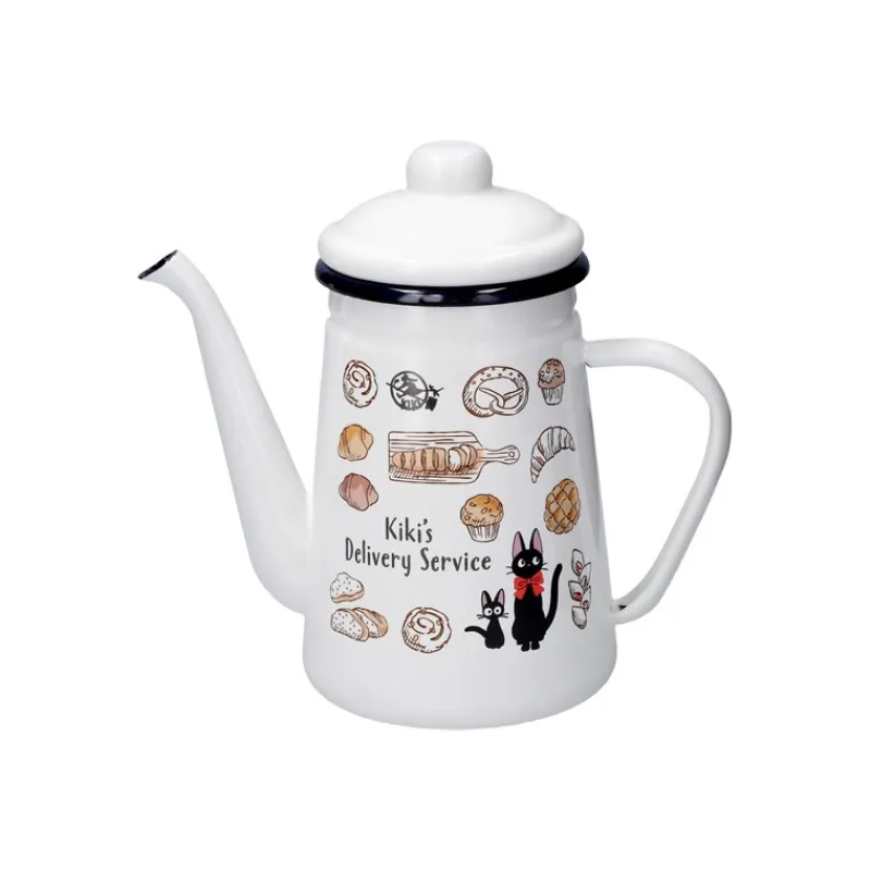 Cuisine Et Table|Maison Ghibli Théière émail Viennoiseries 1,1l - Kiki la petite sorcière