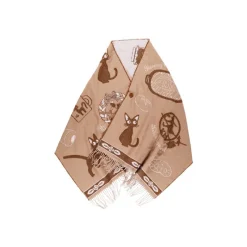 Textile|Maison Ghibli Étole Beige Jiji - Kiki la petite sorcière