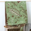 Textile|Maison Ghibli Étole vert clair Totoro & Chatbus - Mon Voisin Totoro