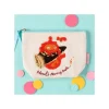 Classement|Maison Ghibli Trousse brodée Calicifer - Le Château ambulant