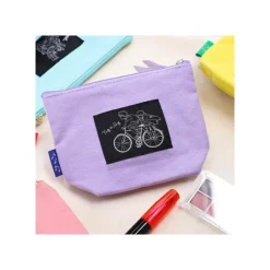 Classement|Maison Ghibli Trousse brodée Moon - Si tu tends l'oreille