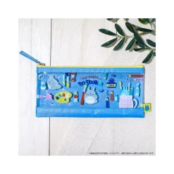 Classement|Maison Ghibli Trousse transparente bleue - Mon Voisin Totoro