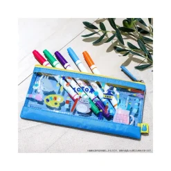Classement|Maison Ghibli Trousse transparente bleue - Mon Voisin Totoro