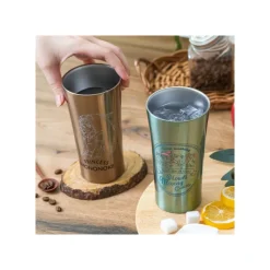 Cuisine Et Table|Maison Ghibli Tumbler Metal 400ml N’aie pas peur - Le Château ambulant