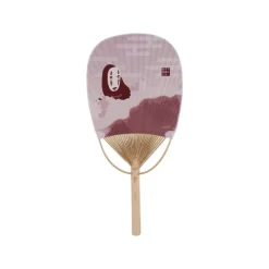 Accessoires|Maison Ghibli Éventail Bambou Chihiro & No Face dans le train - Le Voyage de Chihir