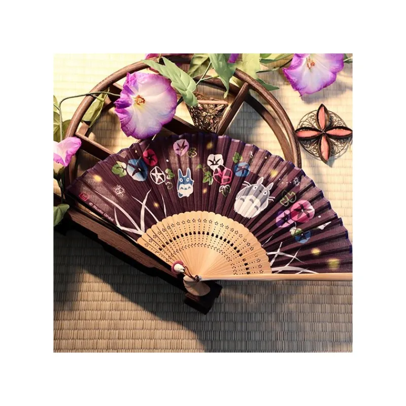 Accessoires|Maison Ghibli Éventail Belles de Jours et Lucioles - Mon Voisin Totoro