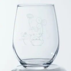 Cuisine Et Table|Maison Ghibli Verre gravé Totoro et trèfle blanc - Mon Voisin Totoro