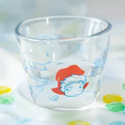 Cuisine Et Table|Maison Ghibli Verre transparent Ponyo sous la mer - Ponyo sur la falaise