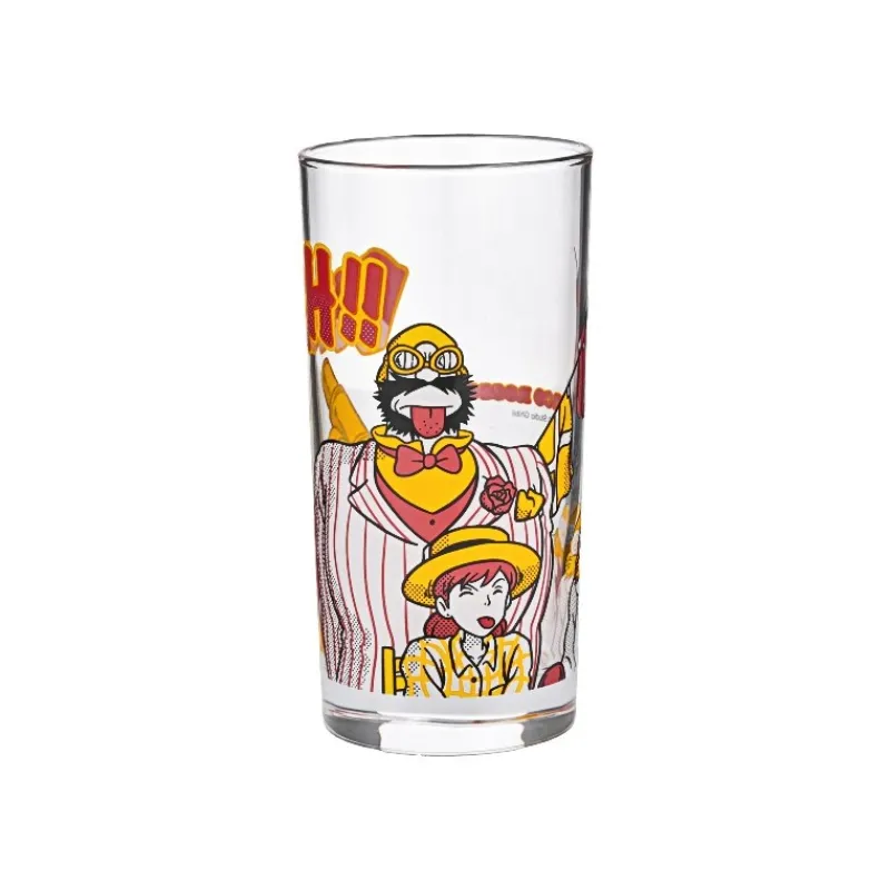 Cuisine Et Table|Maison Ghibli Verre Vintage Bleah - Porco Rosso