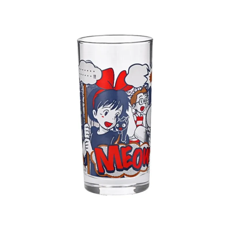 Cuisine Et Table|Maison Ghibli Verre Vintage Meow - Kiki la petite sorcière