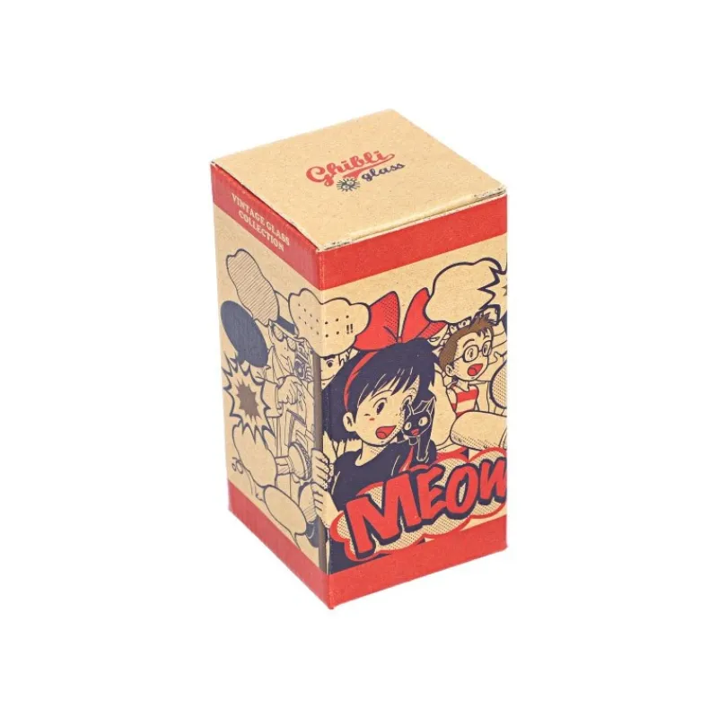Cuisine Et Table|Maison Ghibli Verre Vintage Meow - Kiki la petite sorcière